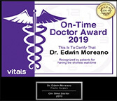 2019 On-Time Doctor Award